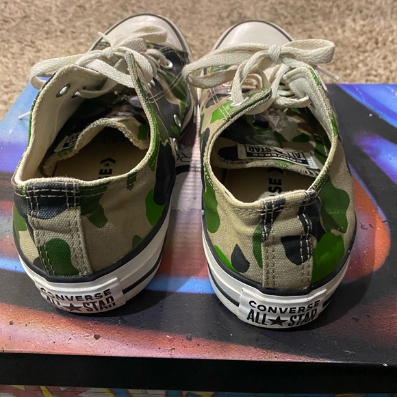 COPY - Army Chuck Taylor Sneakers - Picture 3 of 5